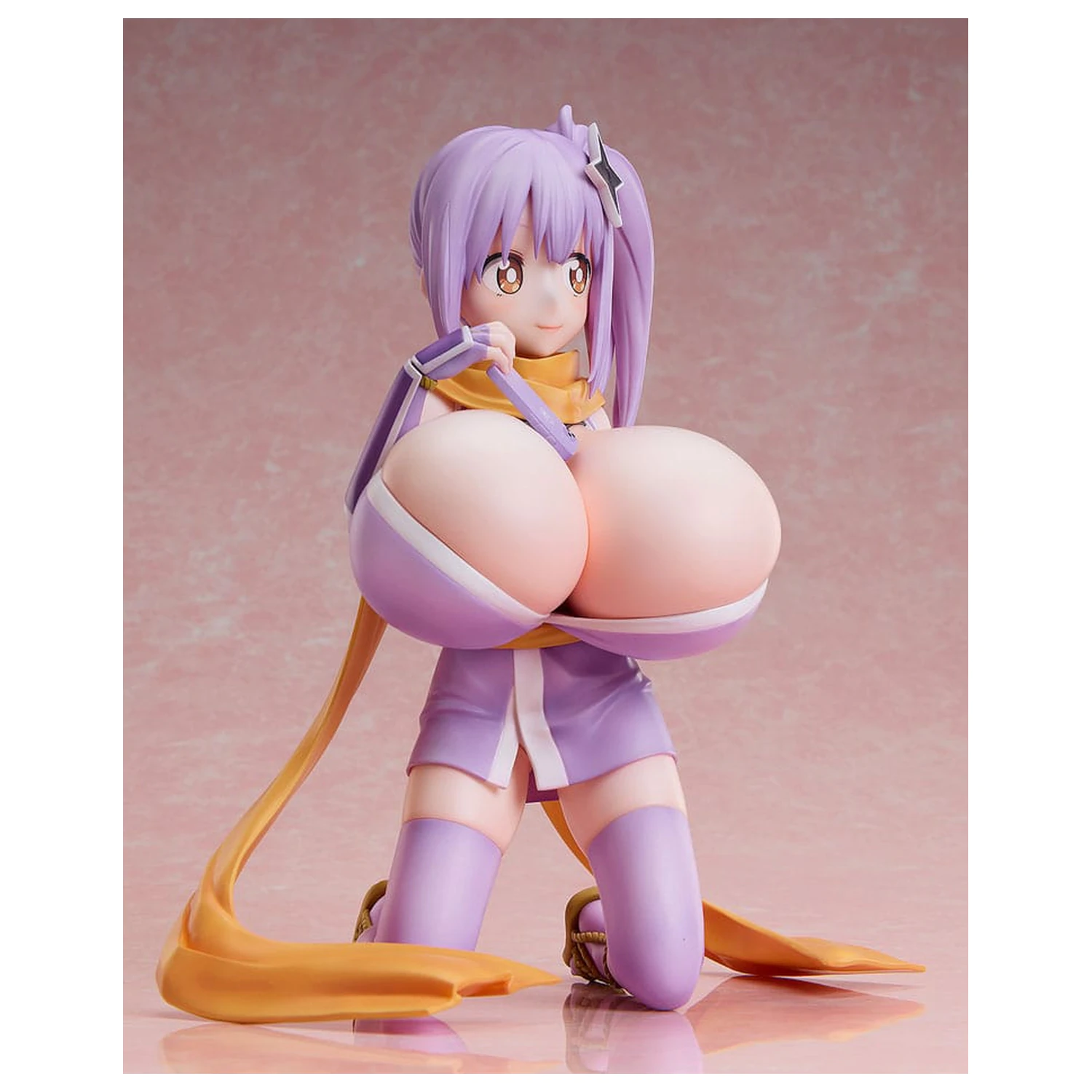 A Ninja and an Assassin Under One Roof Maid PVC Statue 1/4 Diecut Sticker Satoko Kusagakure Huge-Breasted Ver. 23 cm    product photo