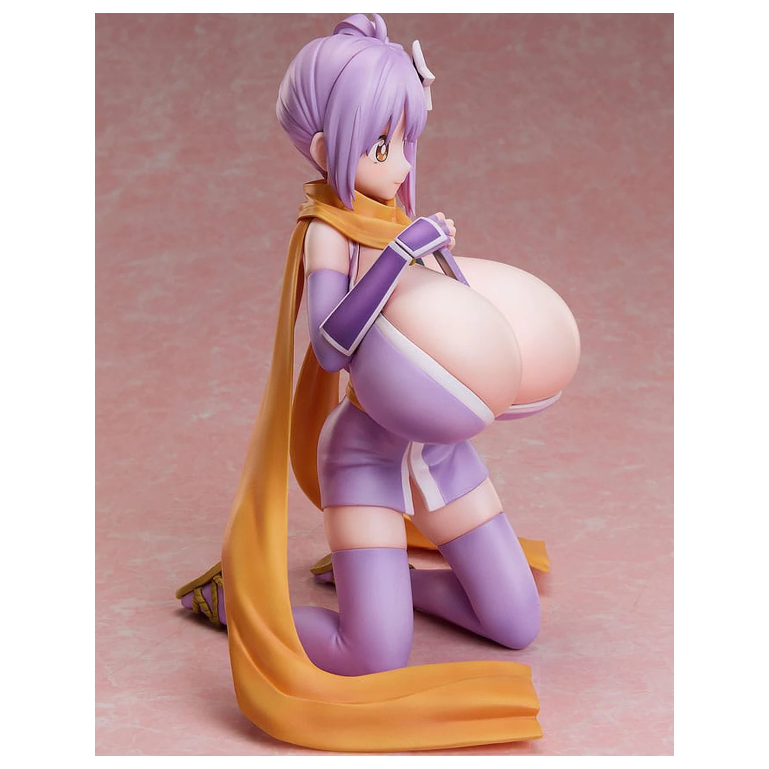 A Ninja and an Assassin Under One Roof Maid PVC Statue 1/4 Diecut Sticker Satoko Kusagakure Huge-Breasted Ver. 23 cm    product photo
