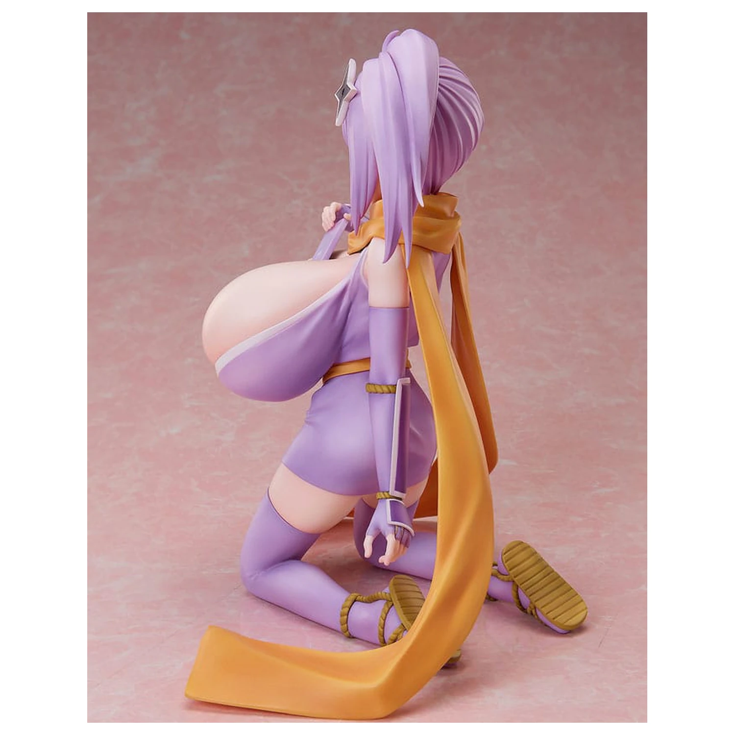 A Ninja and an Assassin Under One Roof Maid PVC Statue 1/4 Diecut Sticker Satoko Kusagakure Huge-Breasted Ver. 23 cm    product photo