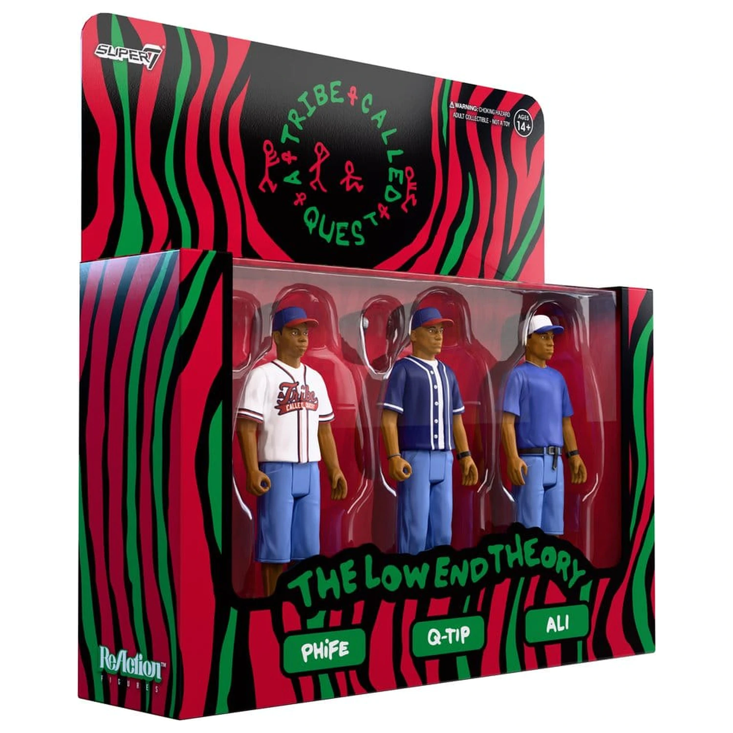 A Tribe Called Quest ReAction Action Figures 3-Pack The Low End Theory product photo