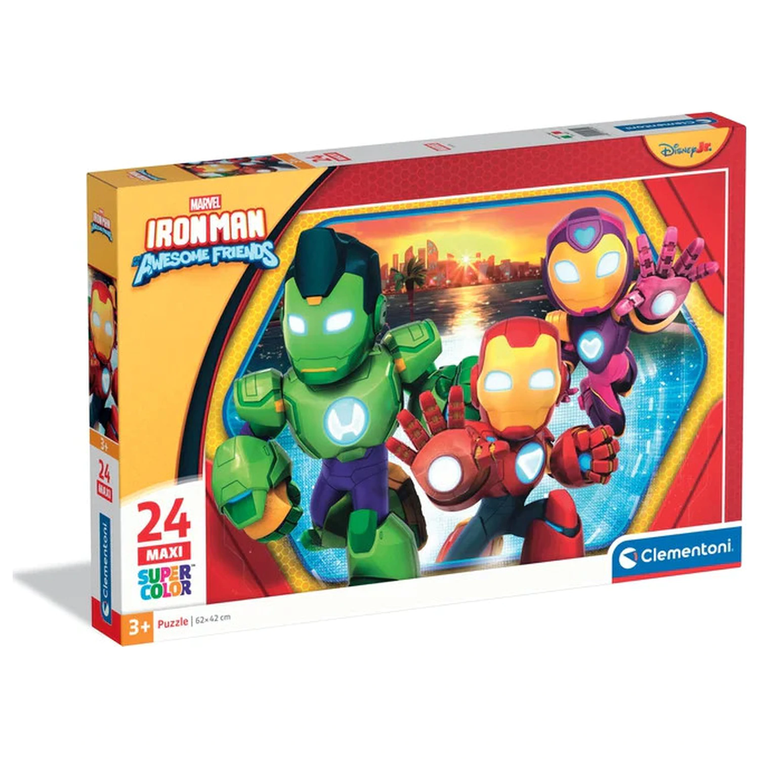 Iron Man and the Hero Squad 24-piece maxi puzzle product photo