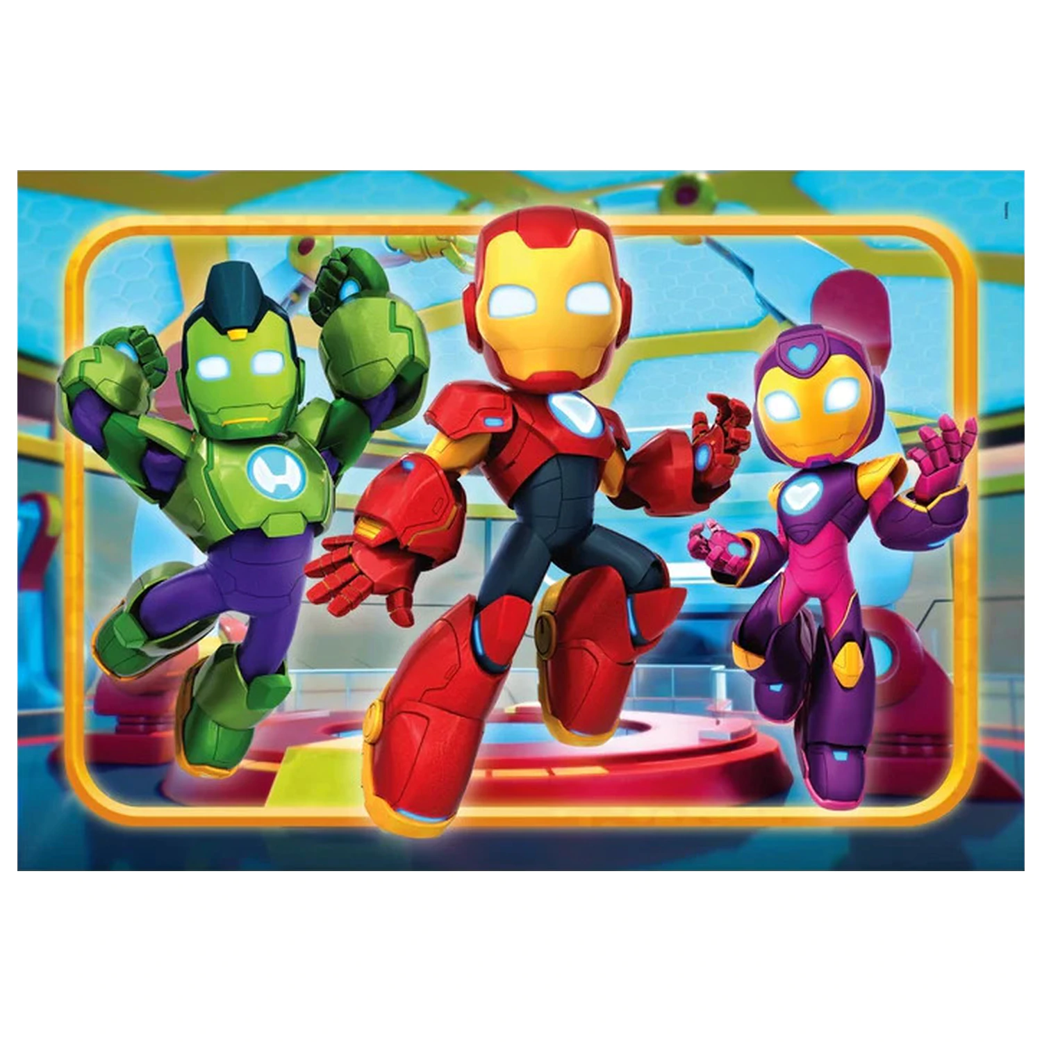 Iron Man and His Super Team Trio 30-piece puzzle product photo