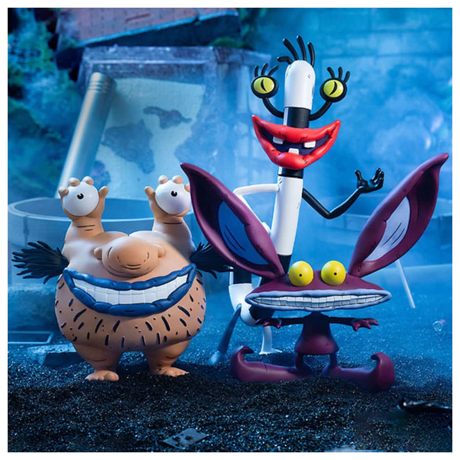 Aaahh!!! Real Monsters PVC Figure 3-Pack Ickis, Oblina & Krumm product photo