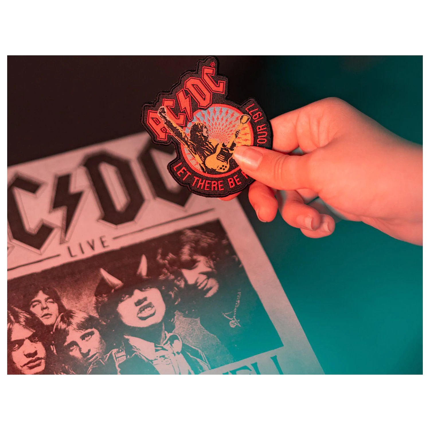 AC/DC set of 3 patches product photo
