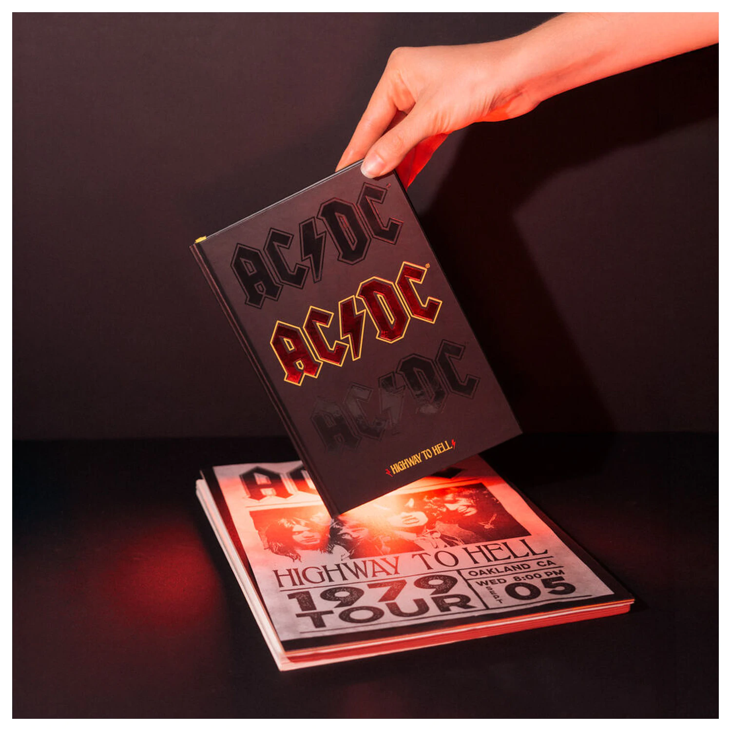 AC/DC Premium A5 notebook product photo