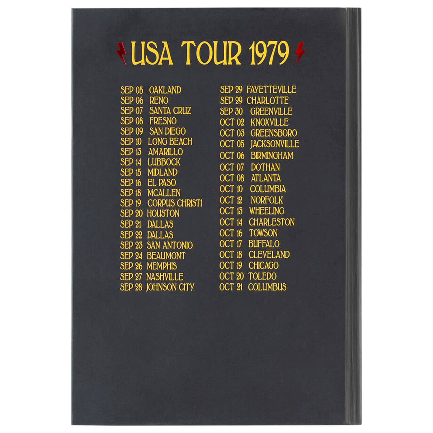 AC/DC Premium A5 notebook product photo