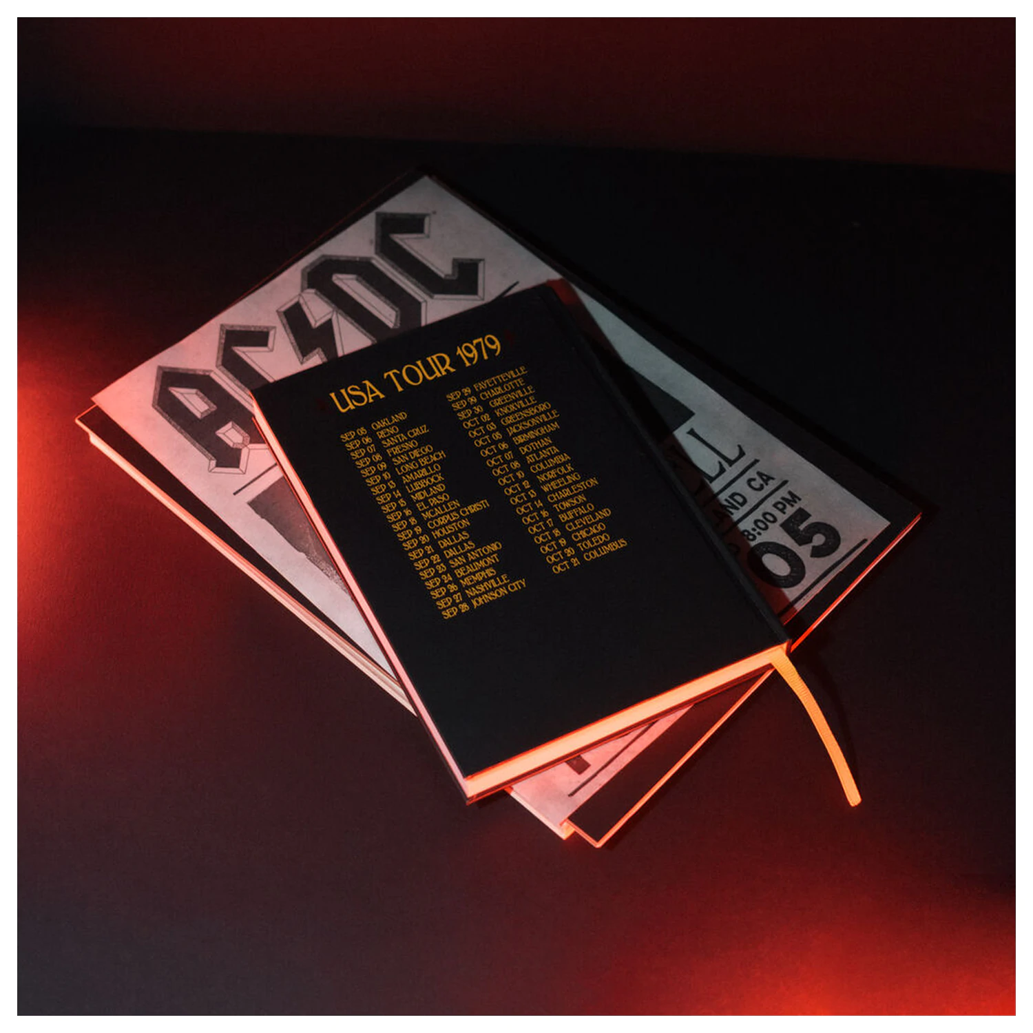 AC/DC Premium A5 notebook product photo