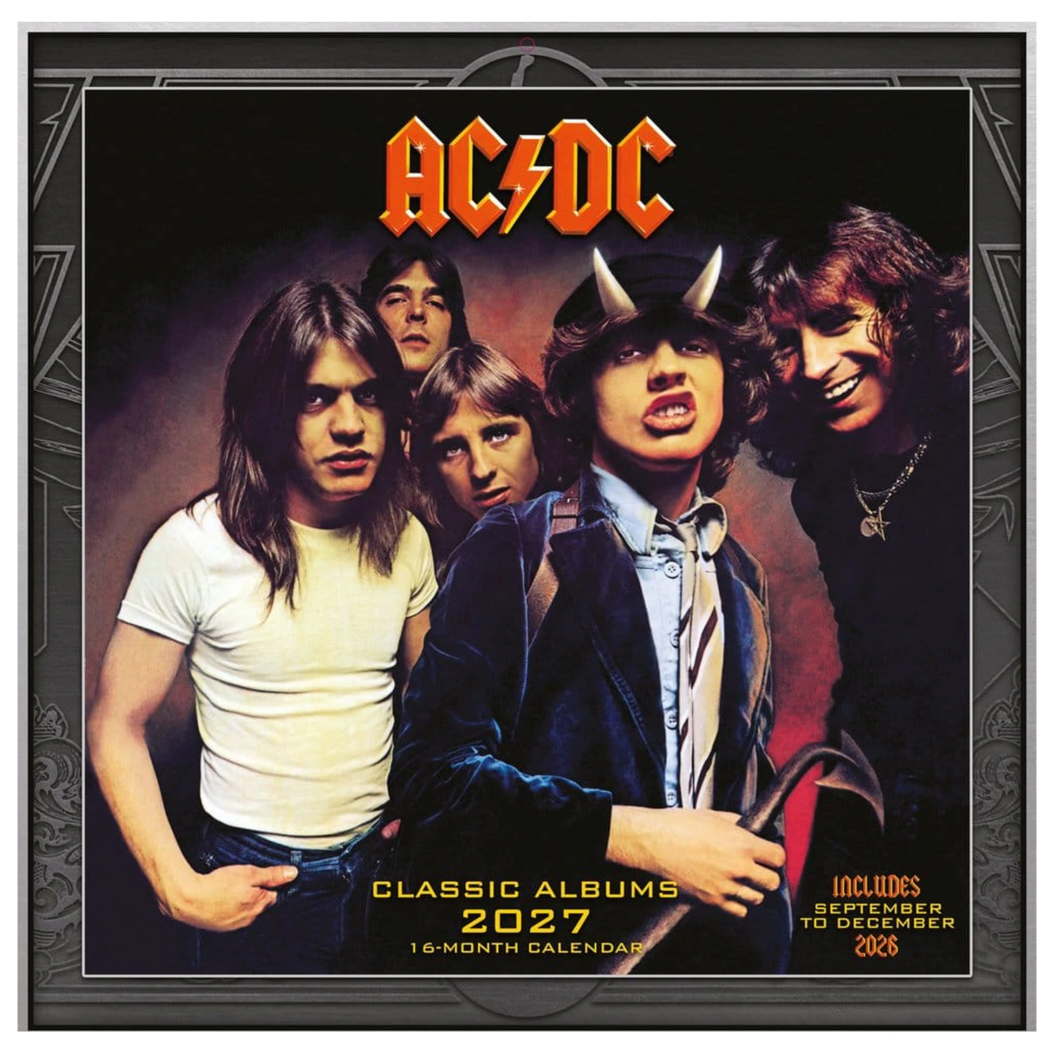 AC/DC Calendar Albums 2027 30 x 30 cm product photo