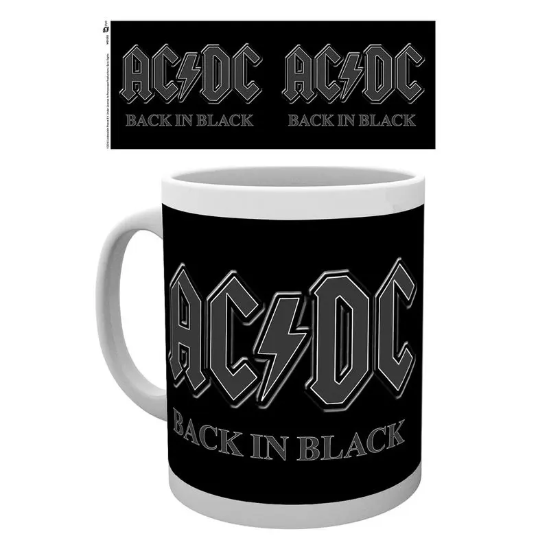 AC/DC Back in Black mug product photo