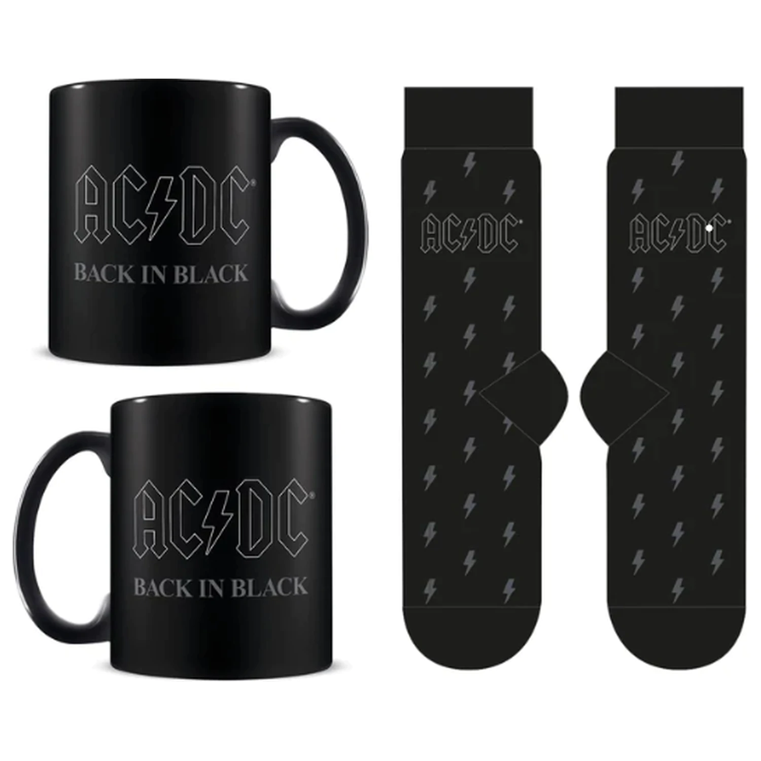AC/DC Mug & Socks Set product photo