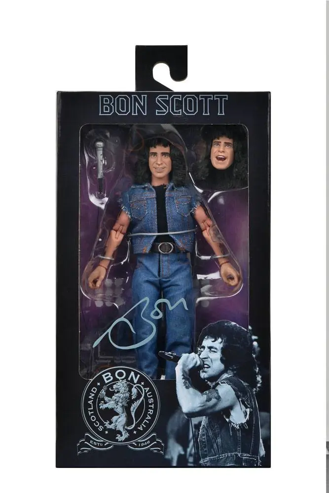 AC/DC Clothed Action Figure Bon Scott (Highway to Hell) 20 cm product photo