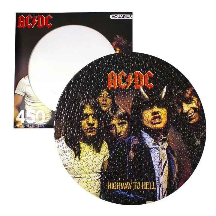 AC/DC Disc Jigsaw Puzzle Highway To Hell (450 pieces) termékfotó