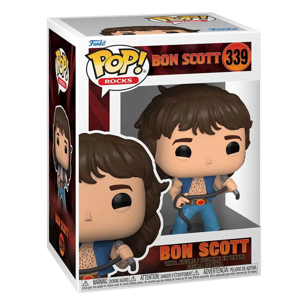 AC/DC POP! Rocks Vinyl Figure Bon Scott 9 cm termékfotó