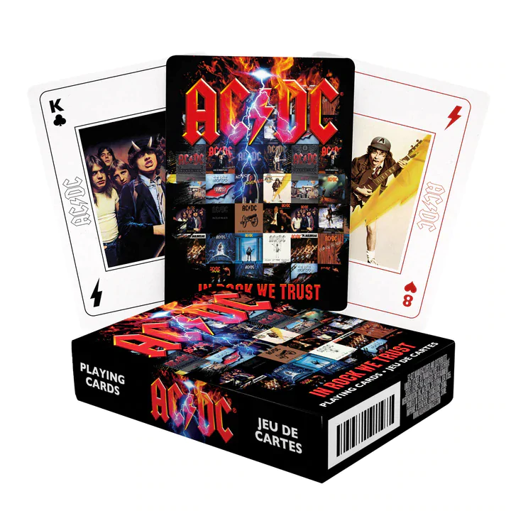 AC/DC Playing Cards In Rock We Trust product photo