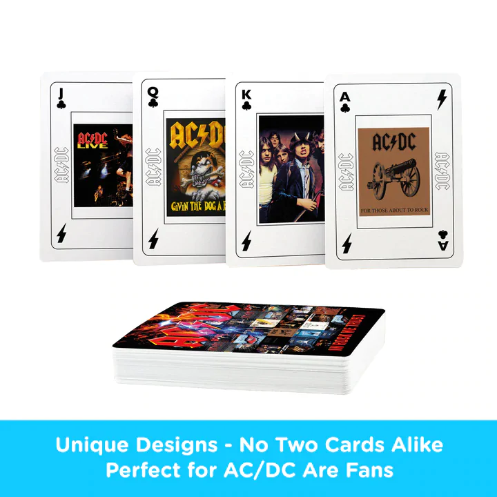 AC/DC Playing Cards In Rock We Trust product photo