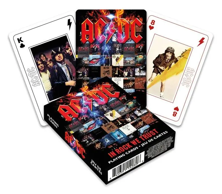 AC/DC Playing Cards In Rock We Trust product photo