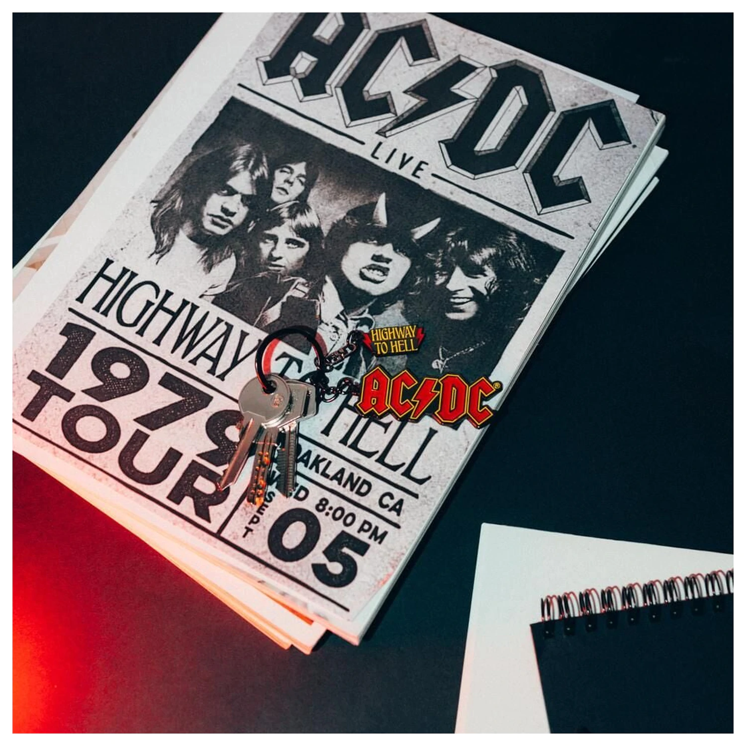 AC/DC keychain product photo