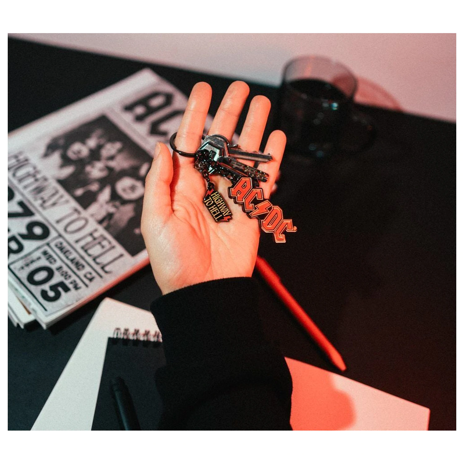 AC/DC keychain product photo