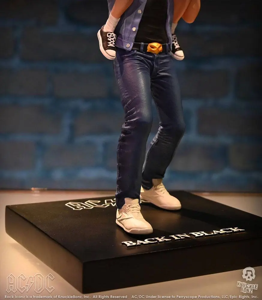AC/DC Rock Iconz Statue 1/9 Angus &amp; Brian 27 cm product photo