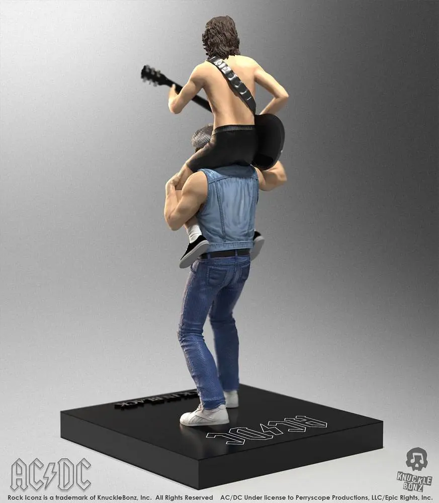 AC/DC Rock Iconz Statue 1/9 Angus &amp; Brian 27 cm product photo