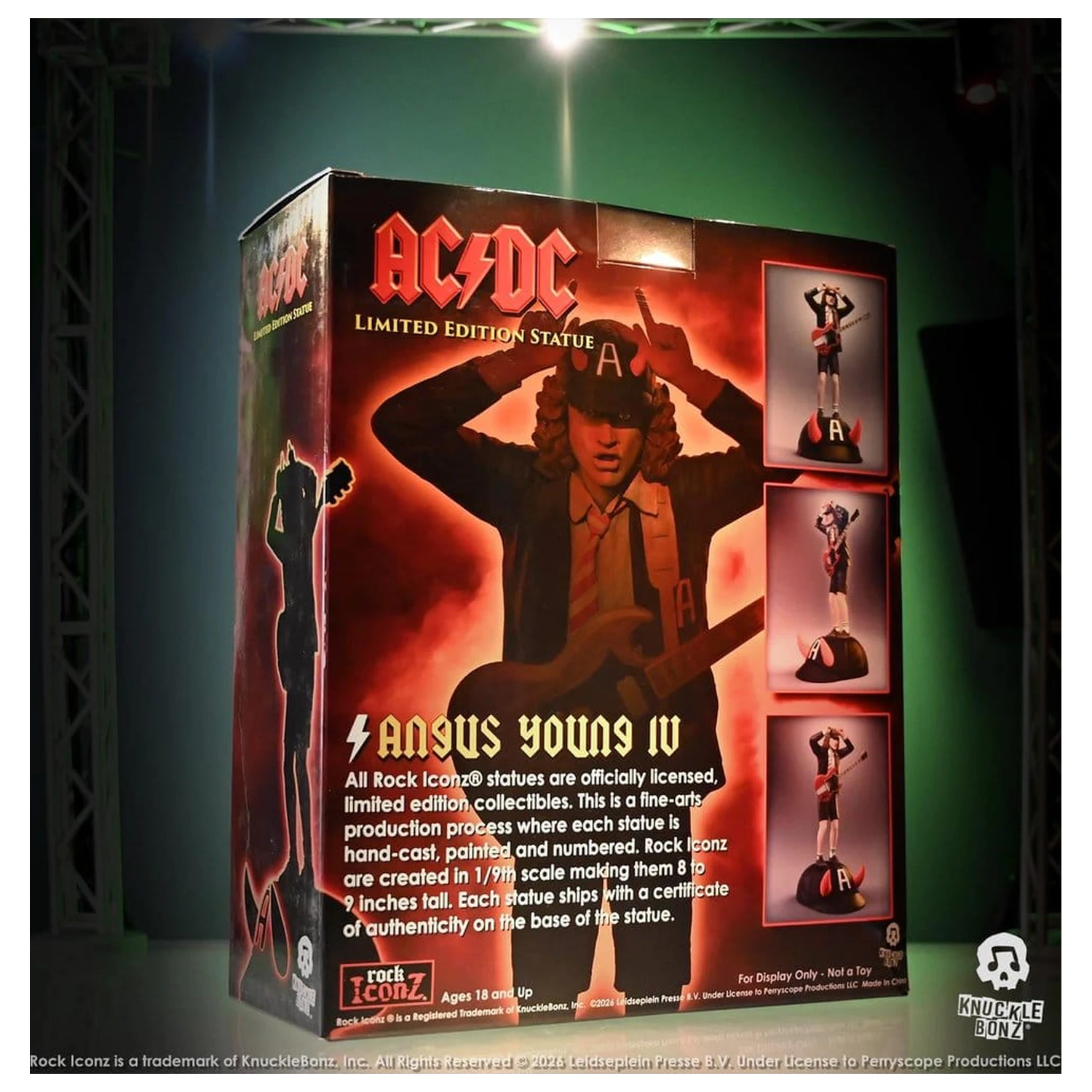 AC/DC Rock Iconz Figure Angus Young IV 23 cm product photo
