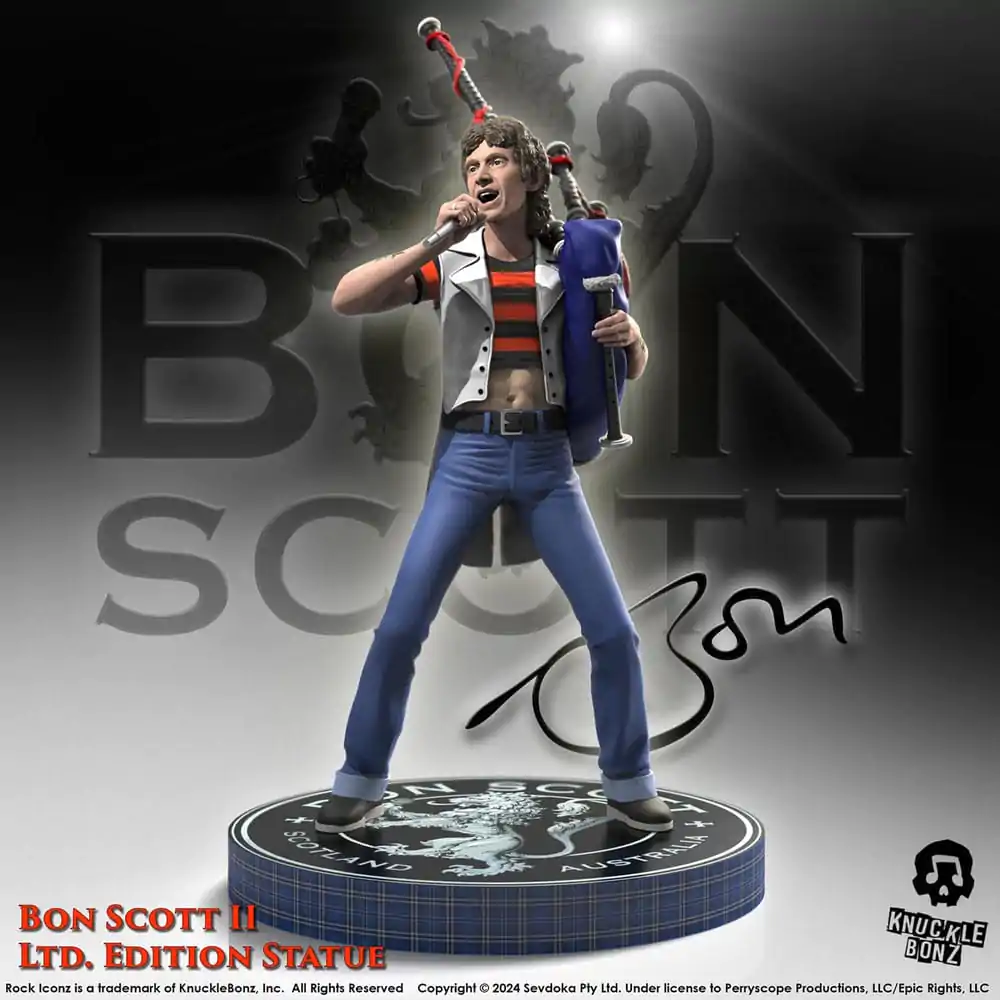 AC/DC Rock Iconz Statue Bon Scott II 24 cm product photo