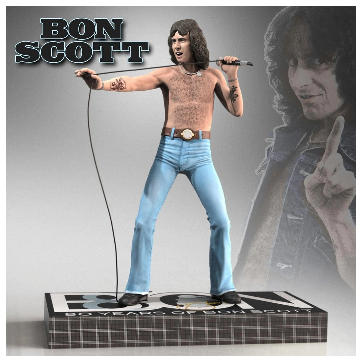 AC/DC Rock Iconz Staute Bon Scott III 22 cm product photo