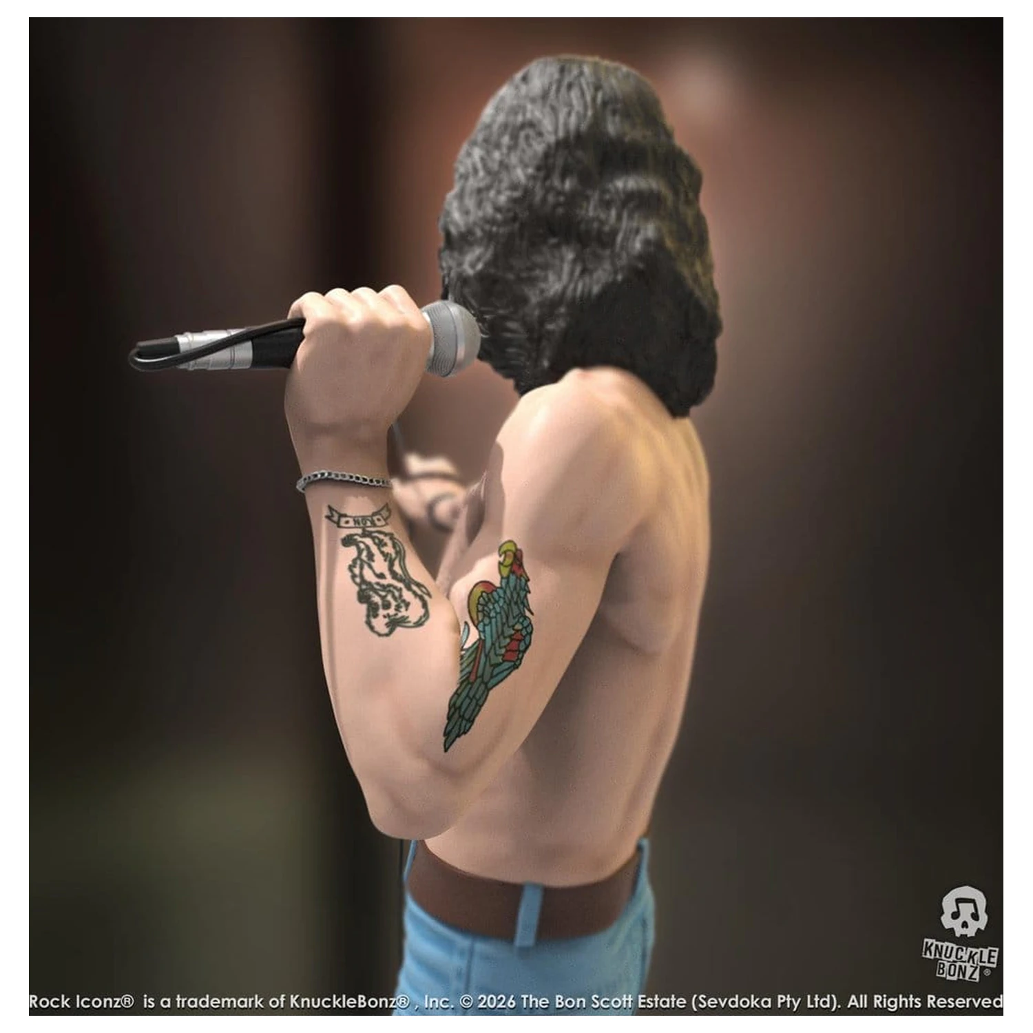 AC/DC Rock Iconz Staute Bon Scott III 22 cm product photo