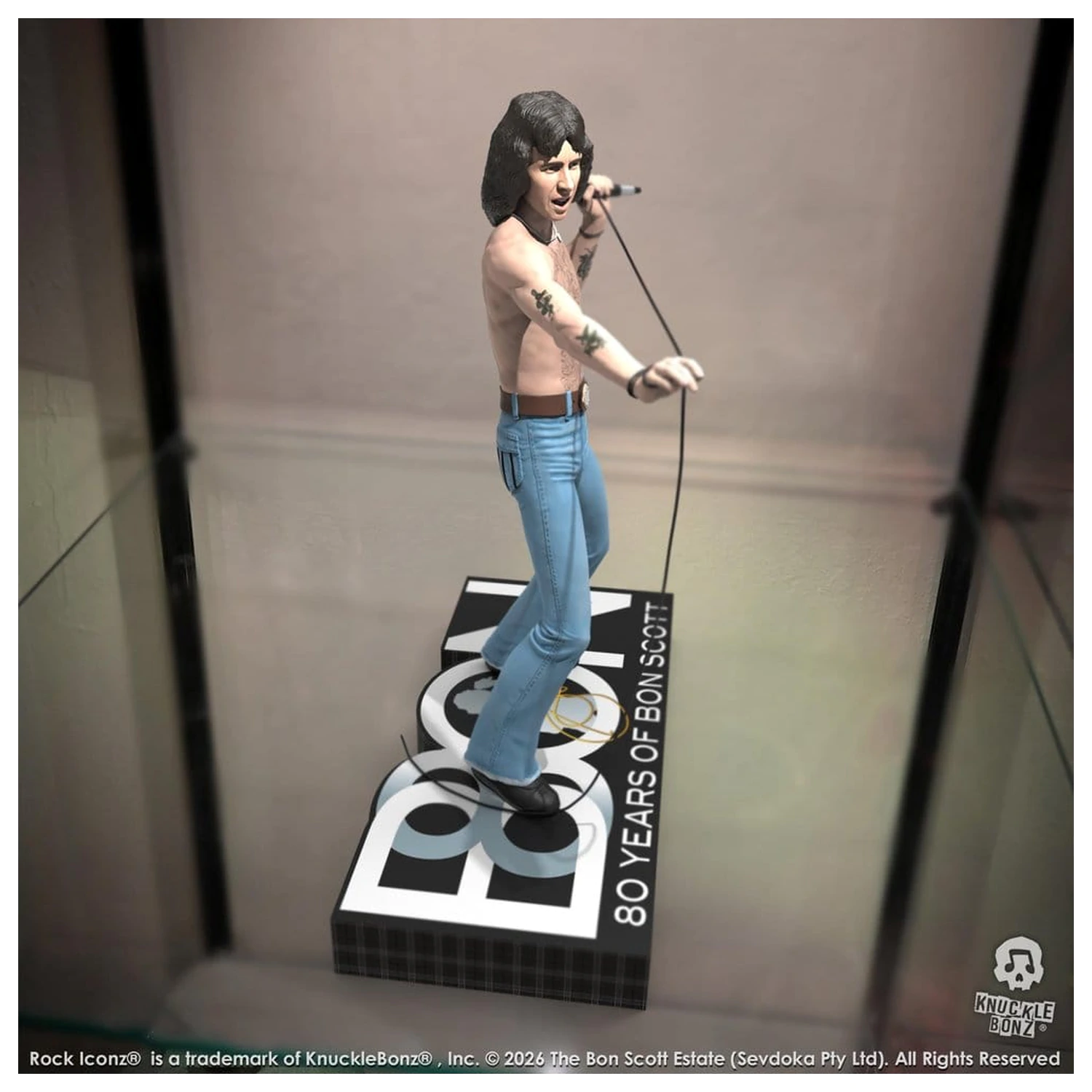 AC/DC Rock Iconz Staute Bon Scott III 22 cm product photo