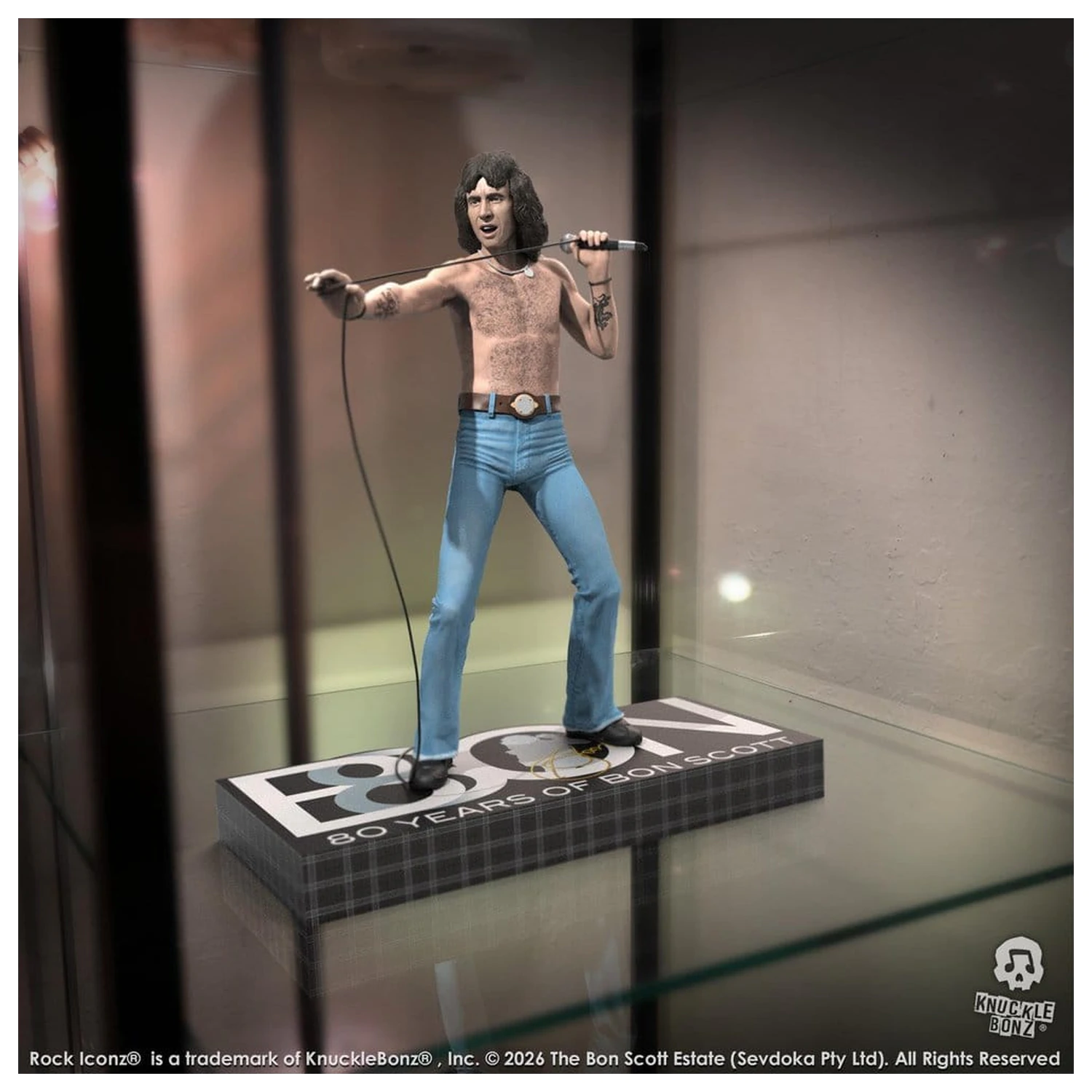 AC/DC Rock Iconz Staute Bon Scott III 22 cm product photo