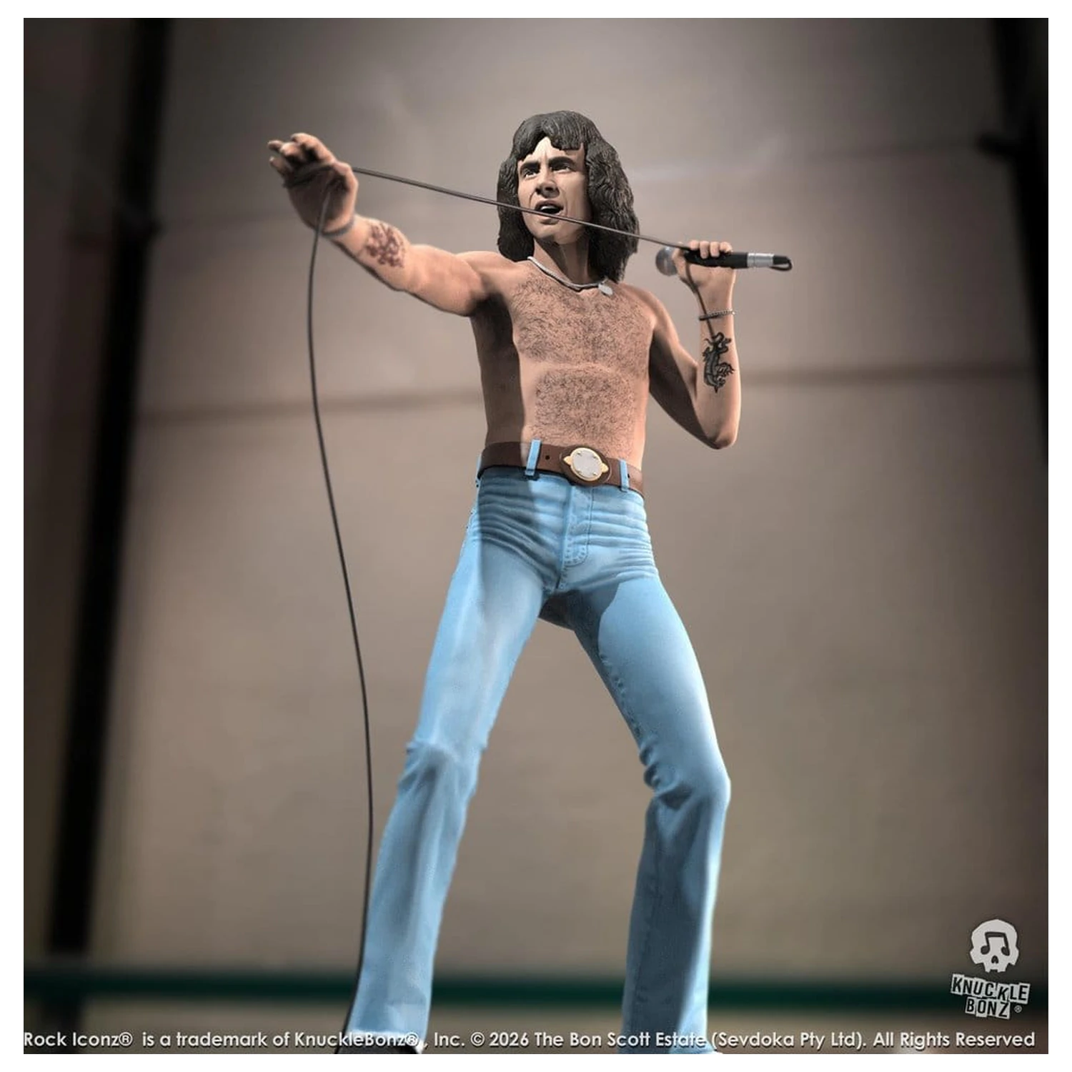 AC/DC Rock Iconz Staute Bon Scott III 22 cm product photo