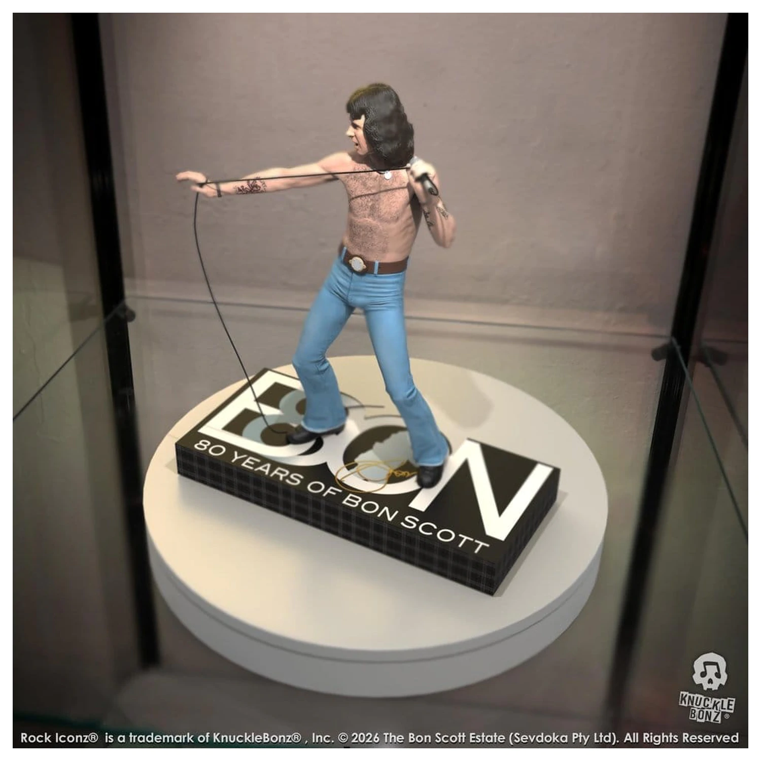 AC/DC Rock Iconz Staute Bon Scott III 22 cm product photo