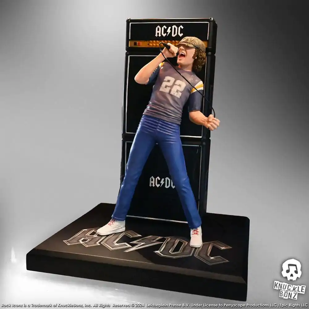 AC/DC Rock Iconz Statue Brian Johnson 23 cm product photo