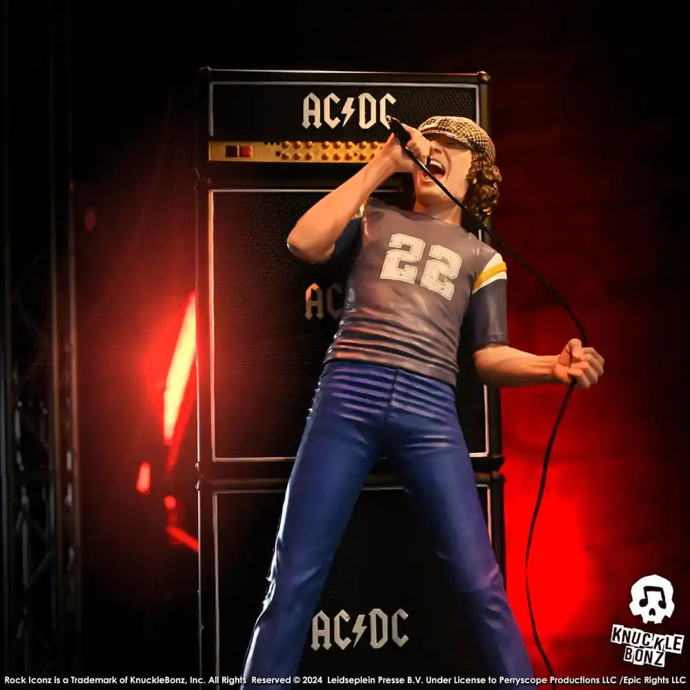 AC/DC Rock Iconz Statue Brian Johnson 23 cm product photo