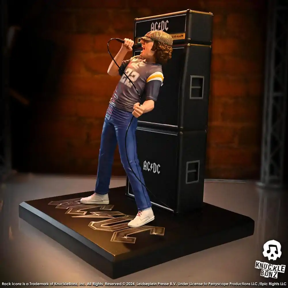 AC/DC Rock Iconz Statue Brian Johnson 23 cm product photo