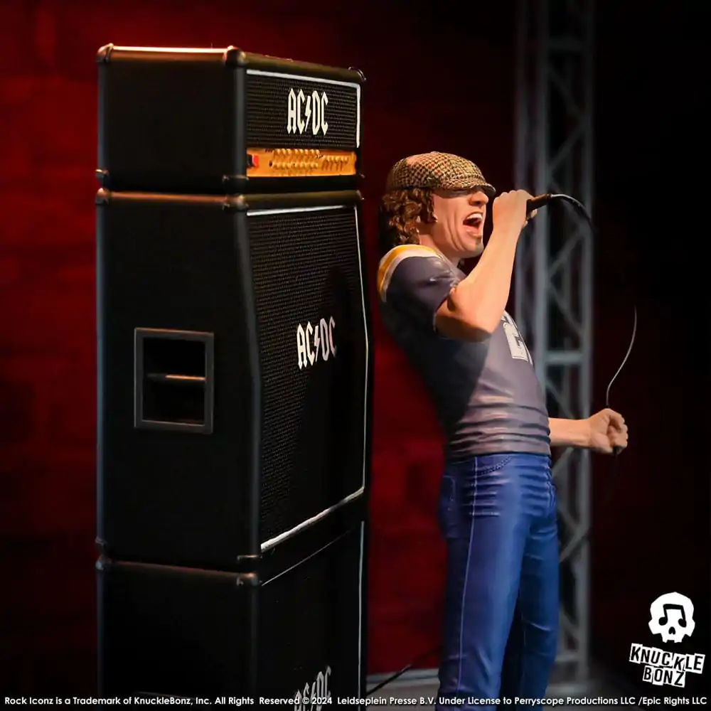 AC/DC Rock Iconz Statue Brian Johnson 23 cm product photo