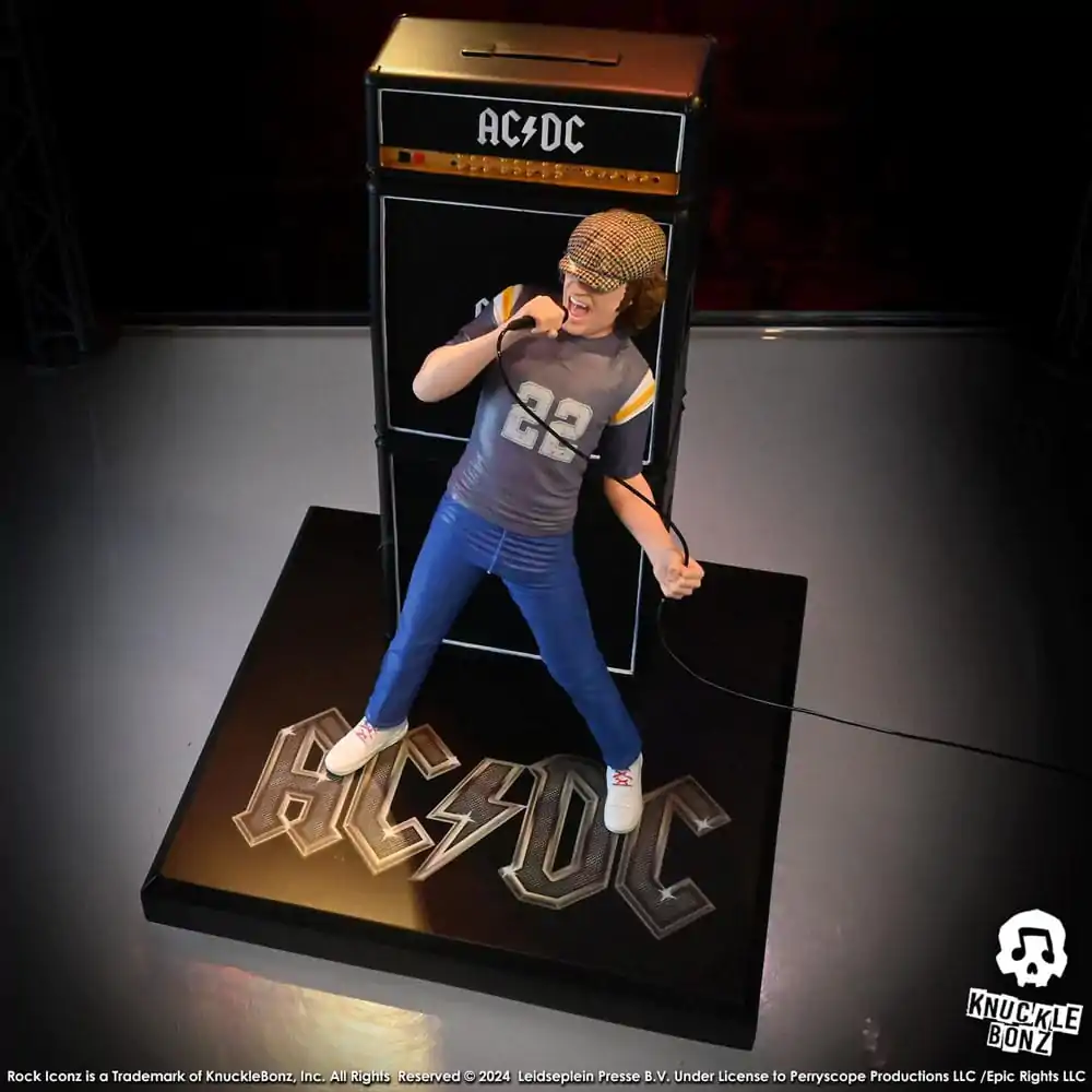 AC/DC Rock Iconz Statue Brian Johnson 23 cm product photo