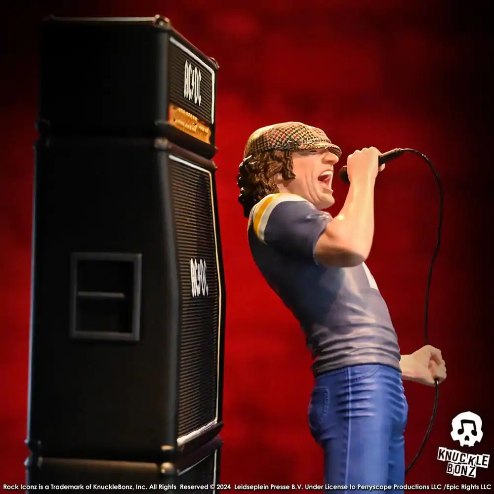 AC/DC Rock Iconz Statue Brian Johnson 23 cm product photo