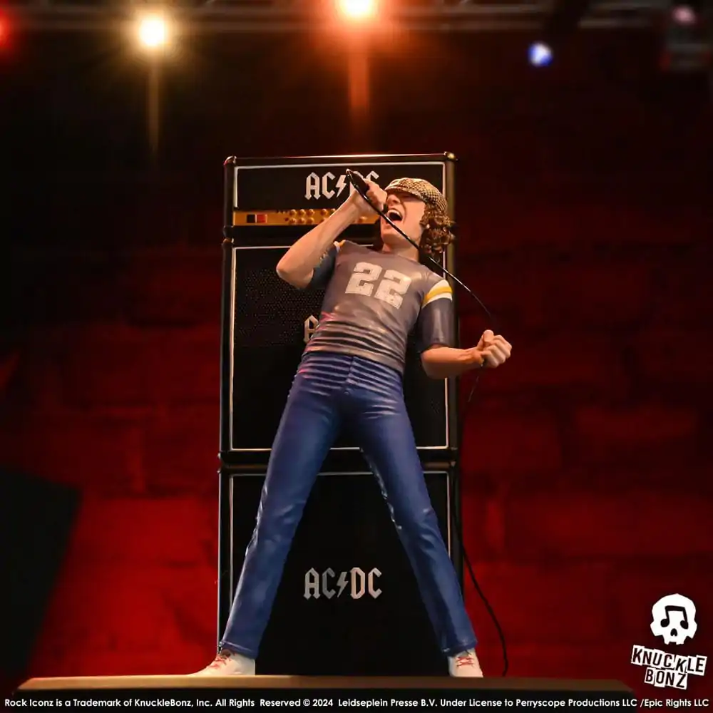 AC/DC Rock Iconz Statue Brian Johnson 23 cm product photo