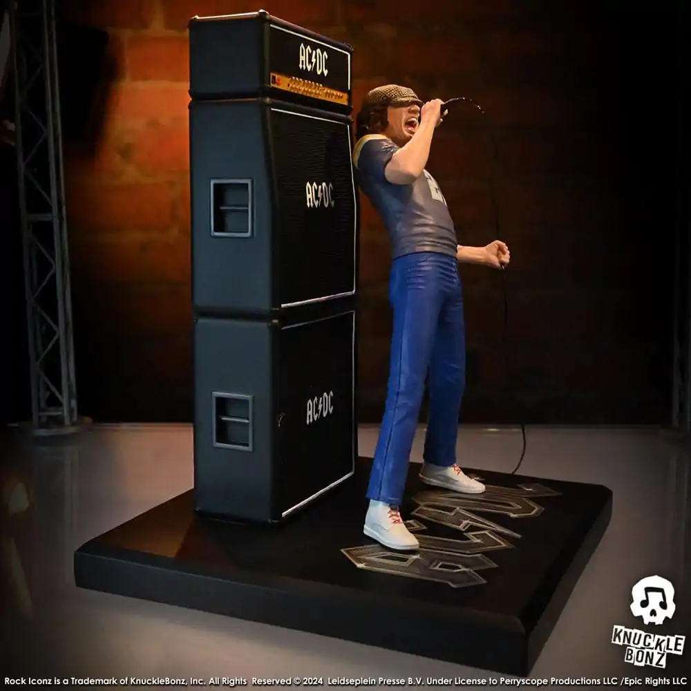 AC/DC Rock Iconz Statue Brian Johnson 23 cm termékfotó