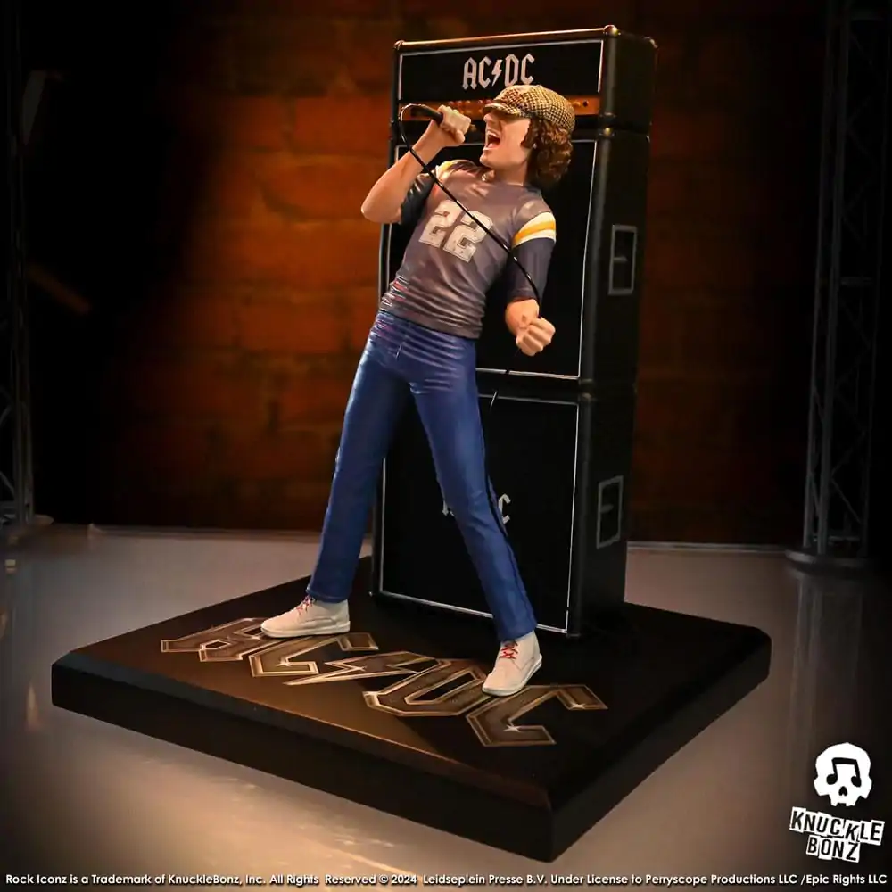 AC/DC Rock Iconz Statue Brian Johnson 23 cm termékfotó