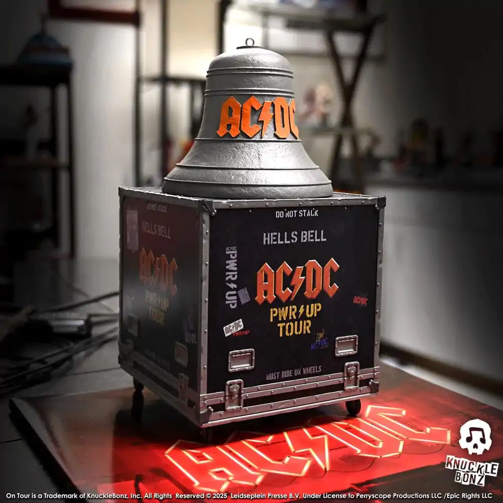AC/DC Rock Ikonz On Tour Statue PWR UP Tour Hells Bell product photo