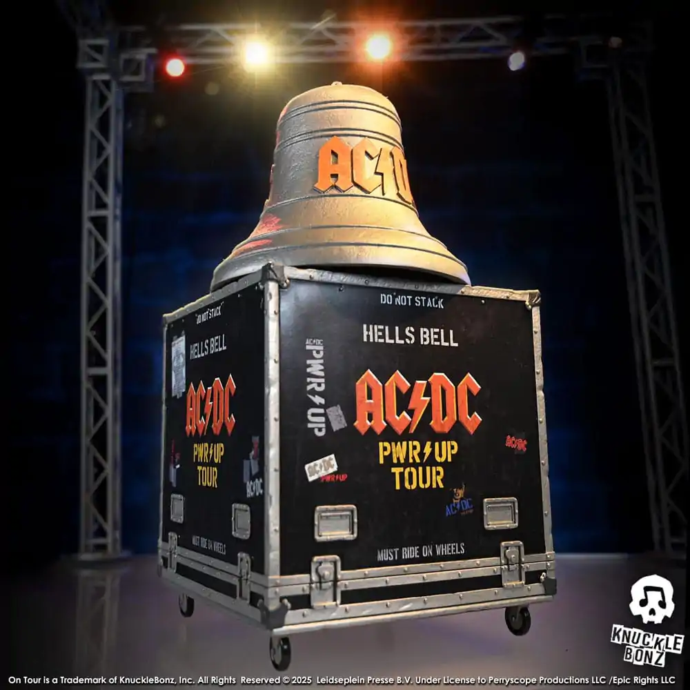 AC/DC Rock Ikonz On Tour Statue PWR UP Tour Hells Bell product photo