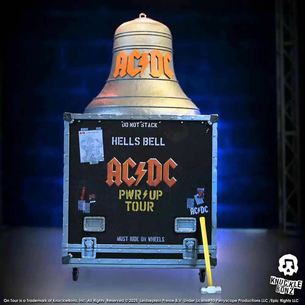 AC/DC Rock Ikonz On Tour Statue PWR UP Tour Hells Bell product photo