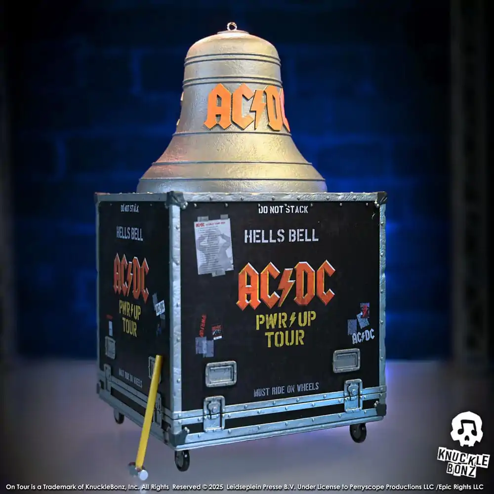 AC/DC Rock Ikonz On Tour Statue PWR UP Tour Hells Bell product photo