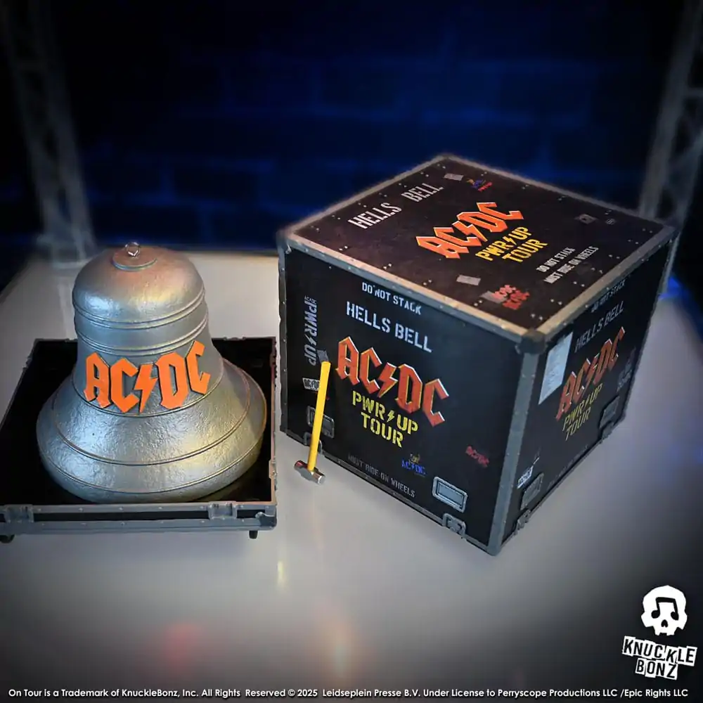 AC/DC Rock Ikonz On Tour Statue PWR UP Tour Hells Bell product photo