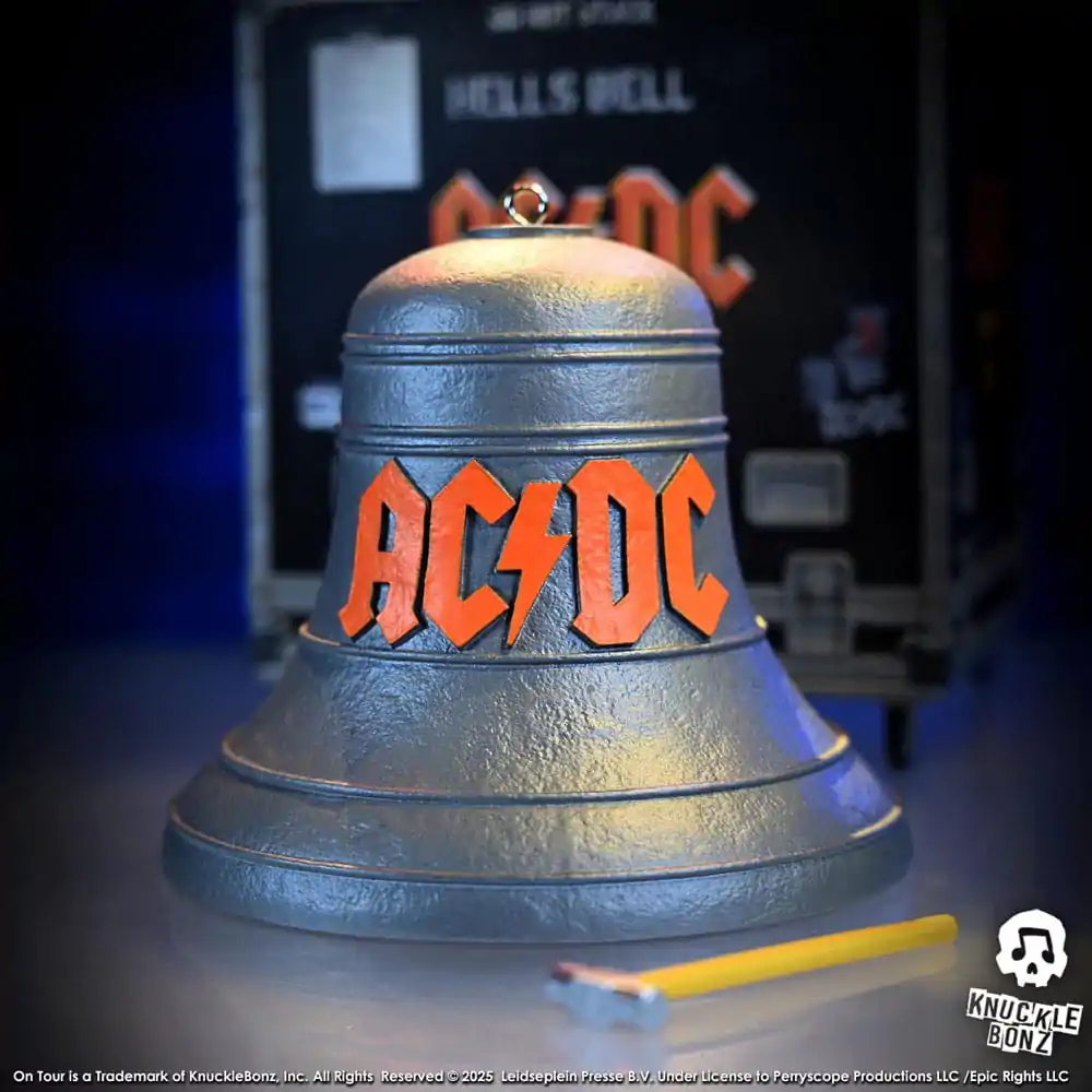 AC/DC Rock Ikonz On Tour Statue PWR UP Tour Hells Bell product photo