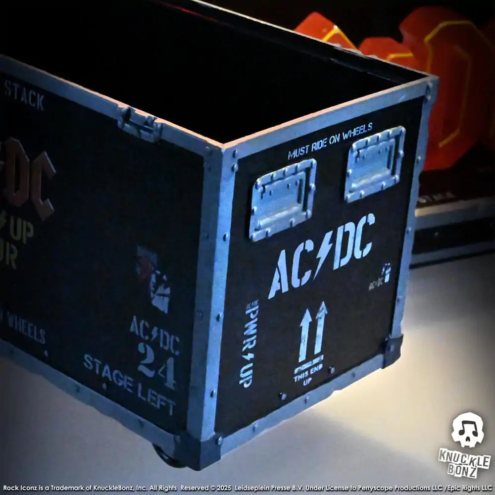 AC/DC Rock Ikonz On Tour Statue PWR UP Tour Road Case product photo