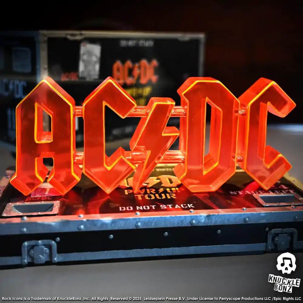 AC/DC Rock Ikonz On Tour Statue PWR UP Tour Road Case product photo