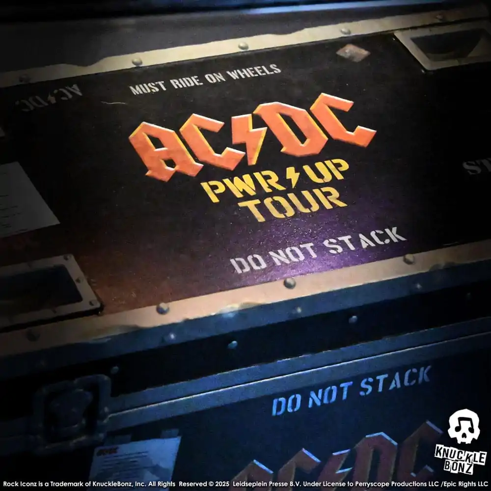 AC/DC Rock Ikonz On Tour Statue PWR UP Tour Road Case product photo